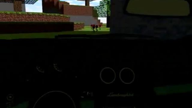 Minecraft Lamborghini Mod смотреть онлайн