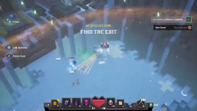 Minecraft Dungeons Wretched wrath boss fight + ending (creeping winter) смотреть онлайн