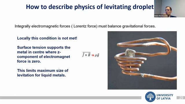 Induction heating and levitation of molten metals _ Mr. Reinis Baranovskis смотреть онлайн