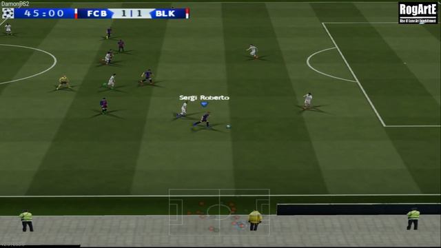 PES 2019 DamonPS2 VS PES 2019 PPSSPP - LIGA CHAMPIONS PEREMPAT LEG 1 смотреть онлайн