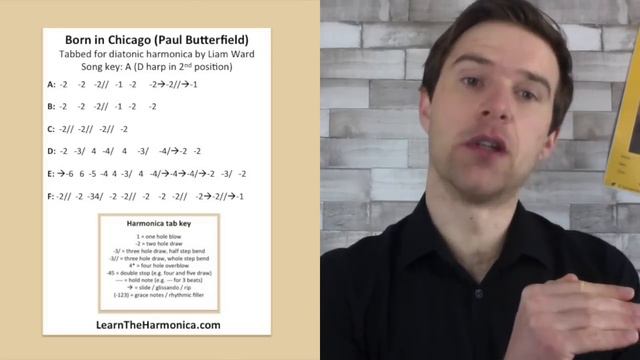 Harmonica Lesson: Born In Chicago (Paul Butterfield) смотреть онлайн
