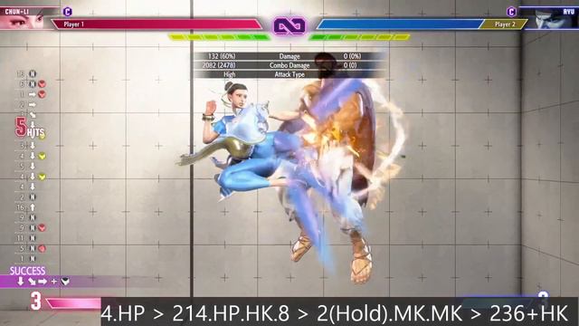 Chun Li - Heavy Serenity Stream & Air Lightning Kicks | Street Fighter 6 Combo Guide смотреть онлайн