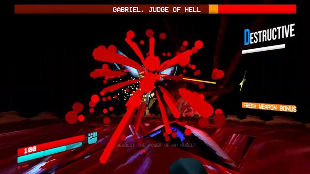 ULTRAKILL - Gabriel Judge of Hell Boss Fight смотреть онлайн