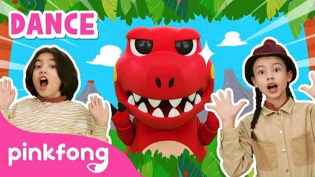 [4K] Boom, Boom! Dino World | Dance Along | Kids Rhymes | Let's Dance Together! | Pinkfong Songs смотреть онлайн