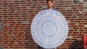 Скатерть крючком. Пятая часть.