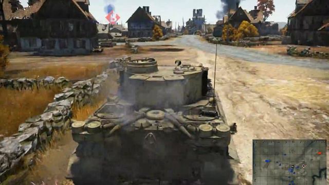 WarThunder | Ground Forces | Tiger H1 Gameplay смотреть онлайн