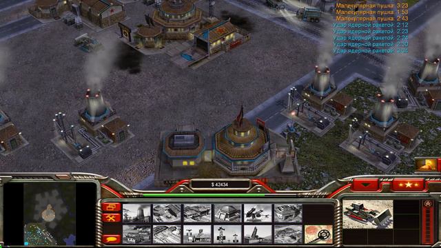 C&C: Generals Zero Hour - Generals Challenge Hard (Tank vs Laser) смотреть онлайн