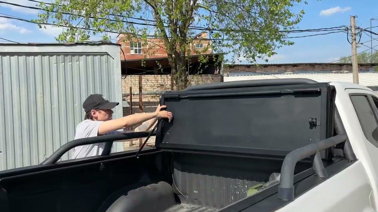 Крышка HAL STANDART для пикапа DF6 с накладкой на задний борт смотреть онлайн