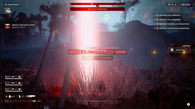 Helldivers 2 MALEVELON CREEK drop equals max death смотреть онлайн