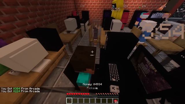 Ich habe ein INTERNETCAFÉ in MINECRAFT eröffnet! смотреть онлайн