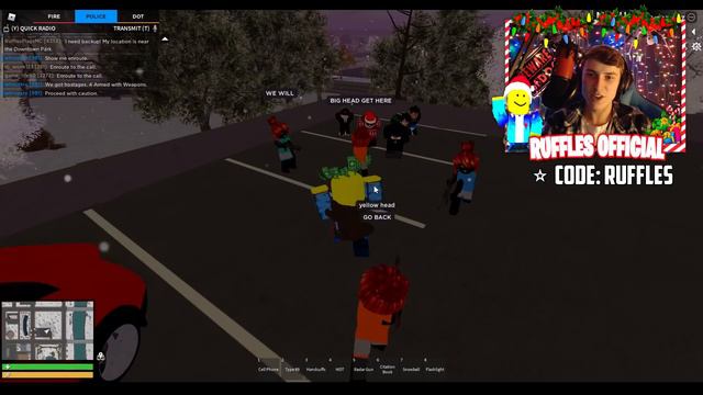 MAFIA GANG HIJACKS EXPENSIVE CARS AT CAR MEET.... UNDERCOVER VEHCILE PURSUIT! ER:LC Roblox Roleplay смотреть онлайн