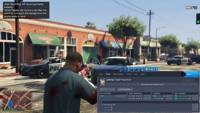 GRAND THEFT AUTO 5 Cheats: Add Money, No Police, Godmode, ... | Trainer by MegaDev смотреть онлайн