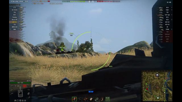 World Of Tanks Ису-152 и Бл-10 Первый взгляд First look смотреть онлайн