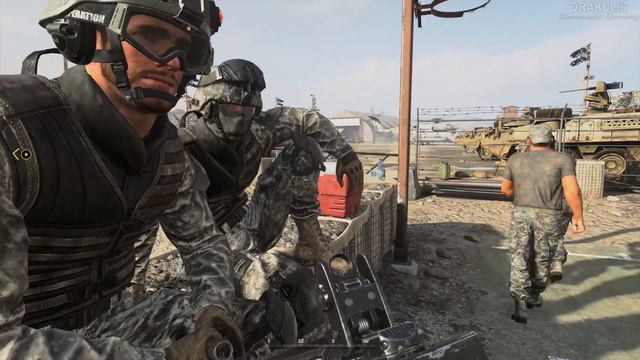 U.S. Army Rangers Military Base in Afghanistan - Modern Warfare 2 Remastered - Part 1 - 4K смотреть онлайн