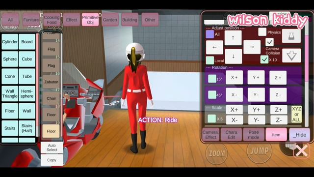 Polisi Sakura dan Yuta Bawa Motor Super ke Momogumi Inside 😱😲 | Sakura School | Game Wilson Kiddy смотреть онлайн