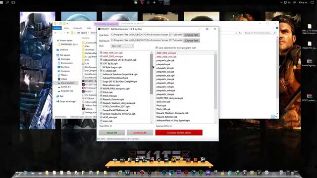 MODIFICAR PANTALLA DE INICIO - PES 2017 (PC) смотреть онлайн