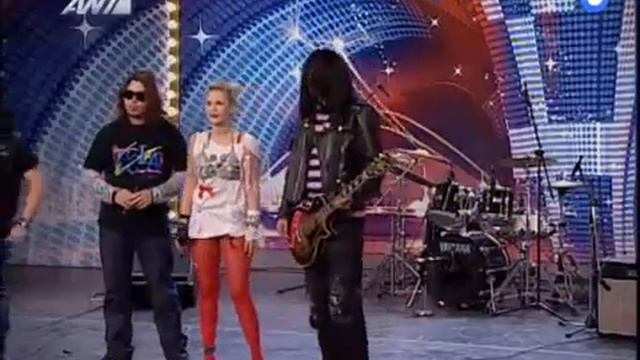 Barb Wire Dolls ( Group) Ellada exeis Talento, Greece Got Talent Show 19-03-2010 ep1 смотреть онлайн