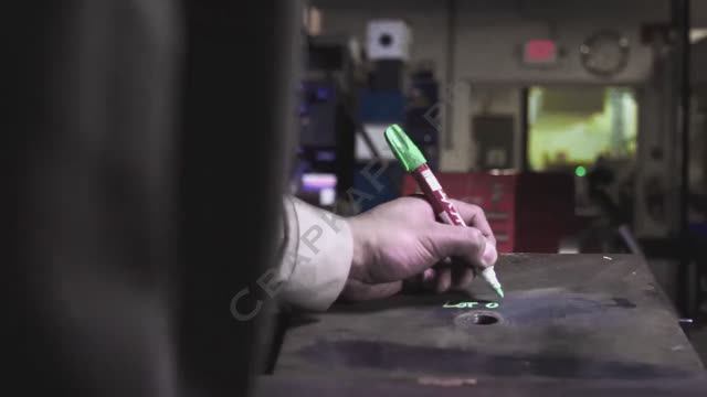 Маркер-краска промышленный Markal Paint-Riter+ XT Коротко