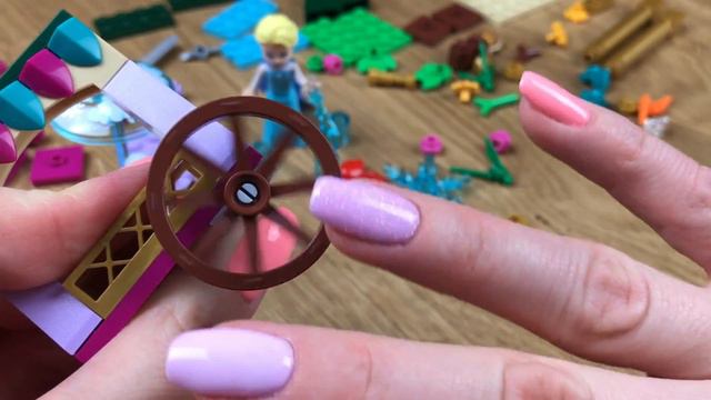 ELSA LEGO DISNEY FROZEN Elsa's Market Adventure 41155 Speed Build смотреть онлайн