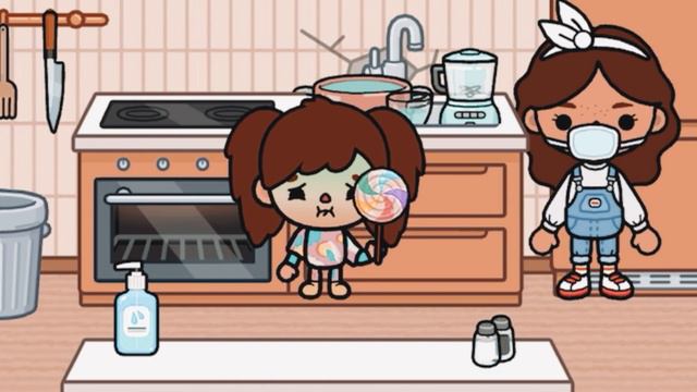Toca Life World | Sick Day 😷my daughter isn’t well!?🦠 (Pippa & Pip) #3 смотреть онлайн