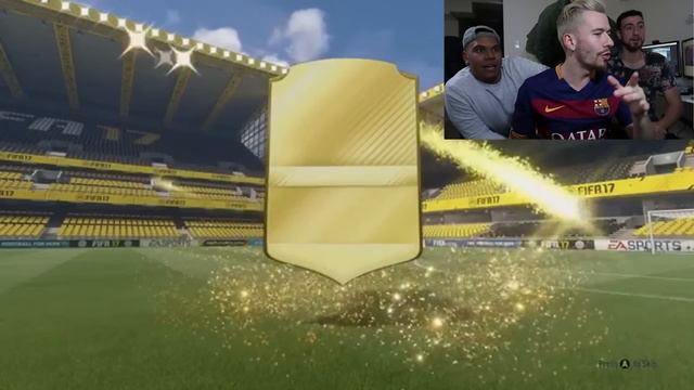 INSANE $300 FIFA 17 PACK OPENING W/ TEAM ALBOE!! смотреть онлайн