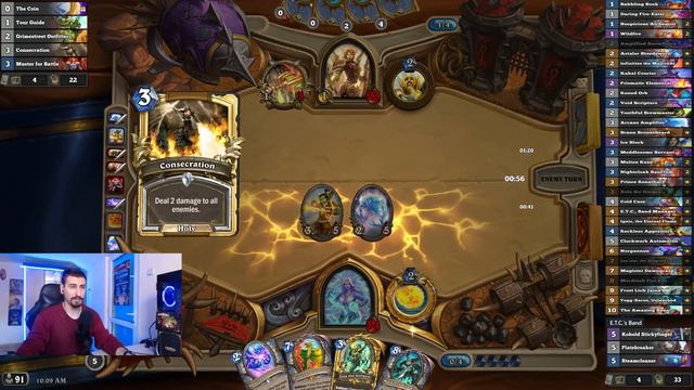 My Hero Power Mage 9.0 Got Upgraded With Even More Awesome Games At Titans Mini-Set | Hearthstone смотреть онлайн
