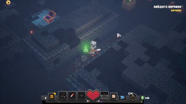 Майнкрафт, но не тот. Прохождение Minecraft Dungeons #1 смотреть онлайн