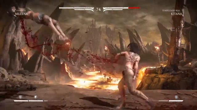 Mortal kombat X MILEENA Fatalit смотреть онлайн