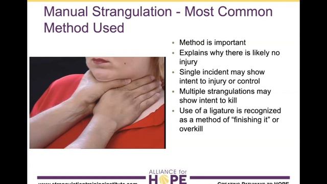 What Every Advocate Needs to Know About Strangulation смотреть онлайн