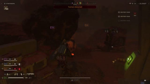 Helldivers 2 8K 60 FPS HDR ERATA PRIME PURGE HATCHERIES LEVEL 86 HELLDIVE смотреть онлайн