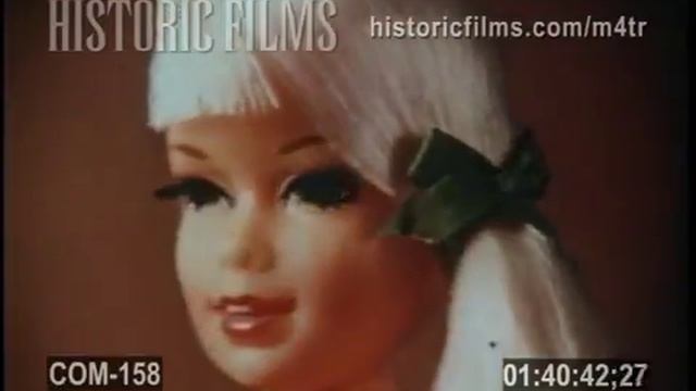 1969 MOD Talking BARBIE and friends vintage commercial смотреть онлайн