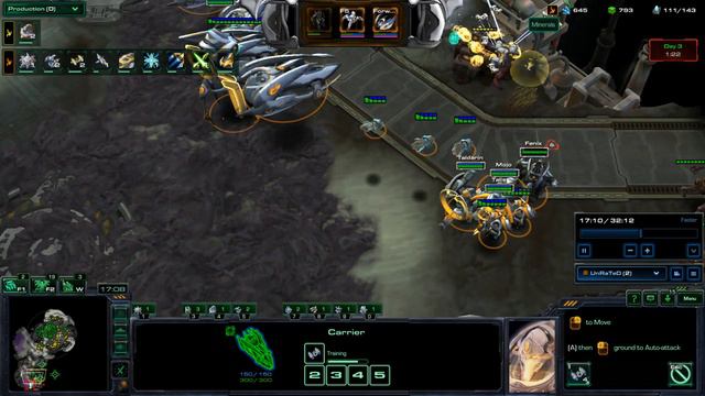 StarCraft 2: Complete Destruction All Heroes, Fenix Walk-through, Brutal Co-op смотреть онлайн