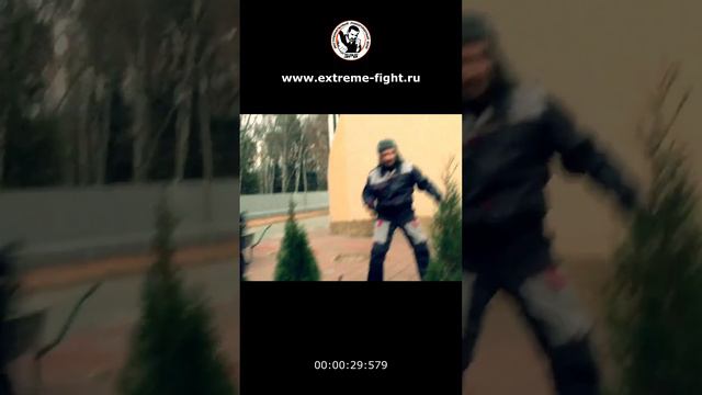 Съемка боевой сцены. Юрий Кормушин