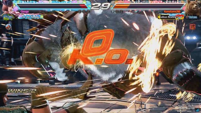 4179 - Tekken 7 - Coouge (Anna Williams) vs KumaSama260 (Kuma) смотреть онлайн