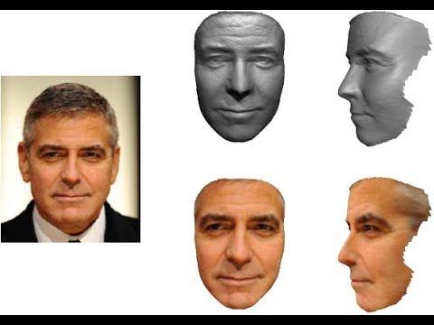 3D Face Reconstruction из одного изображения смотреть онлайн