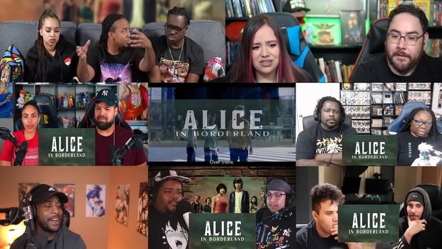 Alice In Borderland Season 1x1 Reaction Mashup (際の国のアリス)