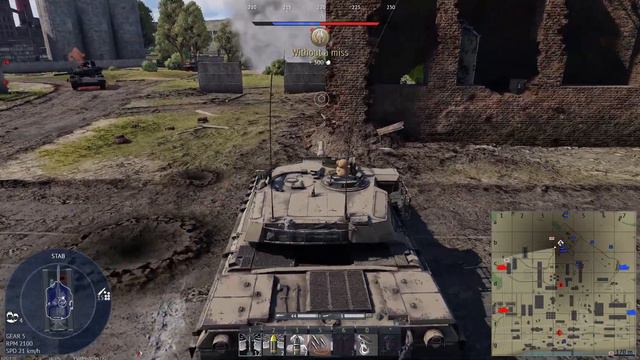 【War Thunder】 XM-1(GM) Gameplay (No Commentary) смотреть онлайн