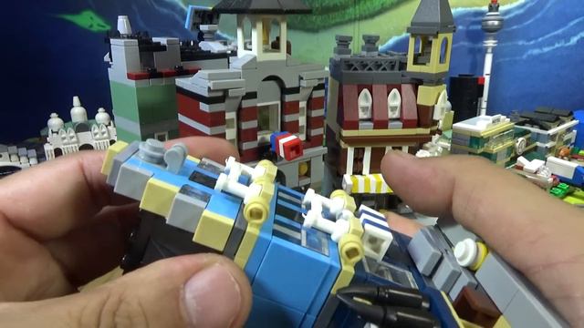 decool 미니 모듈러 콜렉션 레고 10230 짝퉁 소개 리뷰 Lego knockoff Mini Modulars Creator Expert смотреть онлайн