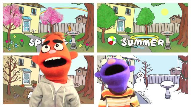 SEASONS SONG ♫ Autumn, Winter, Spring, Summer смотреть онлайн