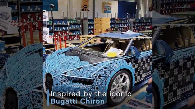 LEGO Technic Bugatti Chiron - Build for Real смотреть онлайн