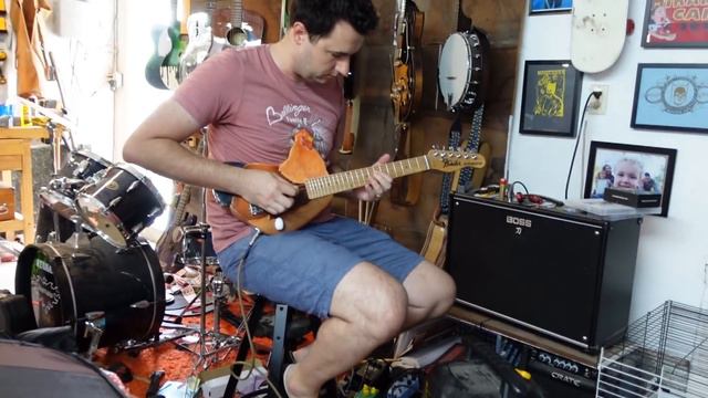 Giving My Mom a Chicken Electric Guitar смотреть онлайн