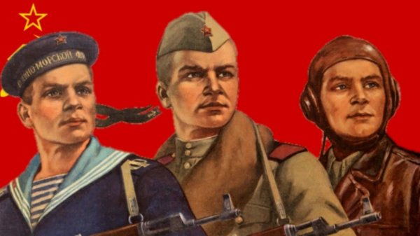 Попурри на темы армейских песен - Soviet Armed Forces Medley