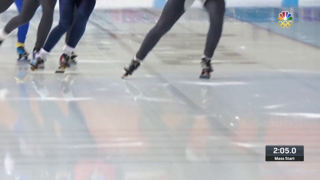 Olympic Long Track Speedskating Trials | Bergsma, Manganello Qualify For PyeongChang In Mass Start смотреть онлайн