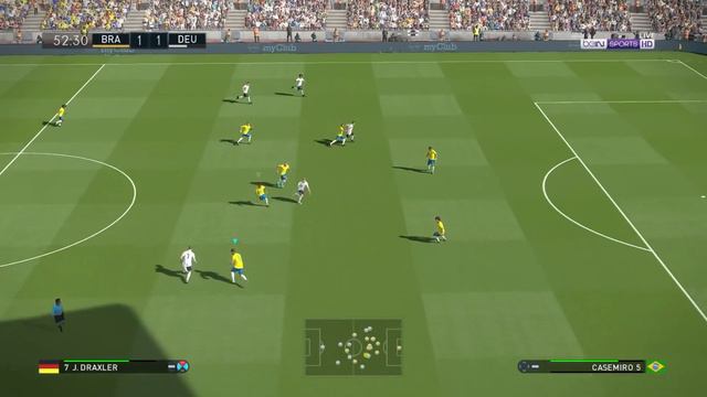 PES 2018 | Brazil vs Germany | World Cup Final | Gameplay PC смотреть онлайн