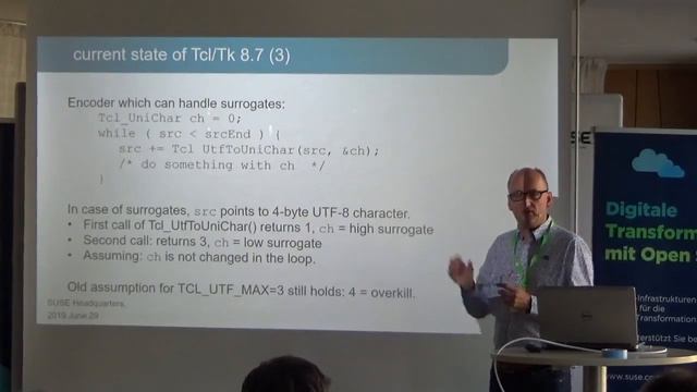Поддержка кодировки unicode в Tcl 9.0.0 смотреть онлайн