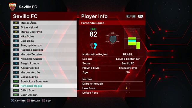 SEVILLA 2023/2024 Full Facepack PES 2021-SPFL2023 смотреть онлайн