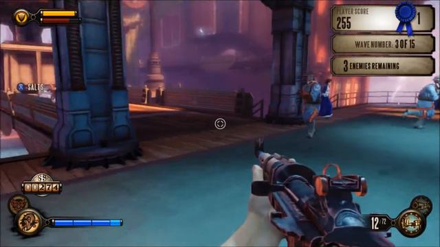 Achievement Run - Bioshock Infinite - The Ol' One-Two смотреть онлайн