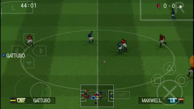 PES 2008 PPSSPP ANDROID GAMEPLAY
