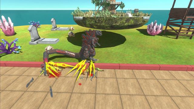 Mega ShinGodzilla Of Evolution VS All Dinosaurs Godzilla Evolve - Mini Evolve Into Mega Shin Animal