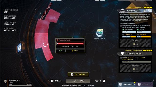 How to check Planet Status and War Status (Liberation percentage) HellDivers 2 смотреть онлайн